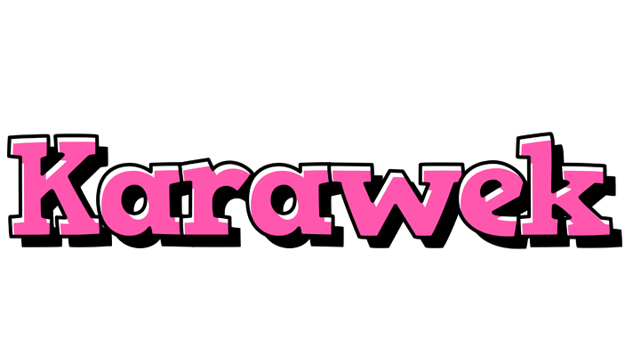 Karawek girlish logo