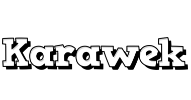 Karawek snowing logo