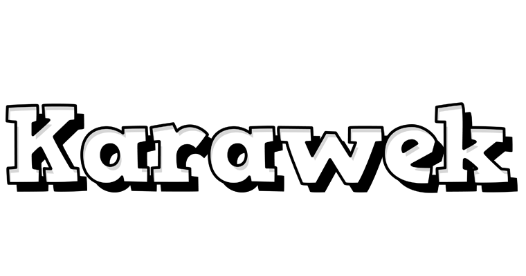 Karawek snowing logo