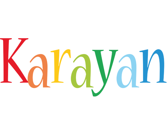 Karayan birthday logo