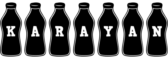 Karayan bottle logo