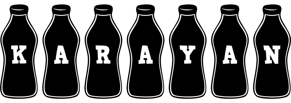 Karayan bottle logo