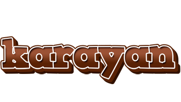 Karayan brownie logo