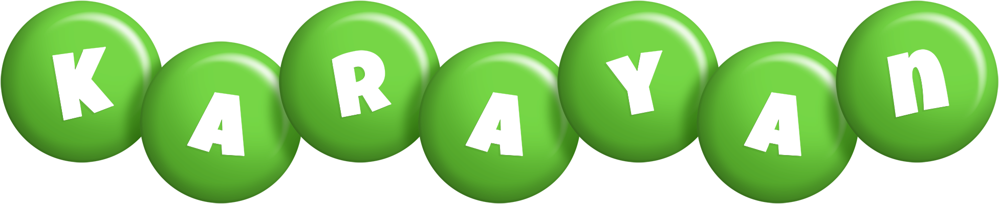 Karayan candy-green logo