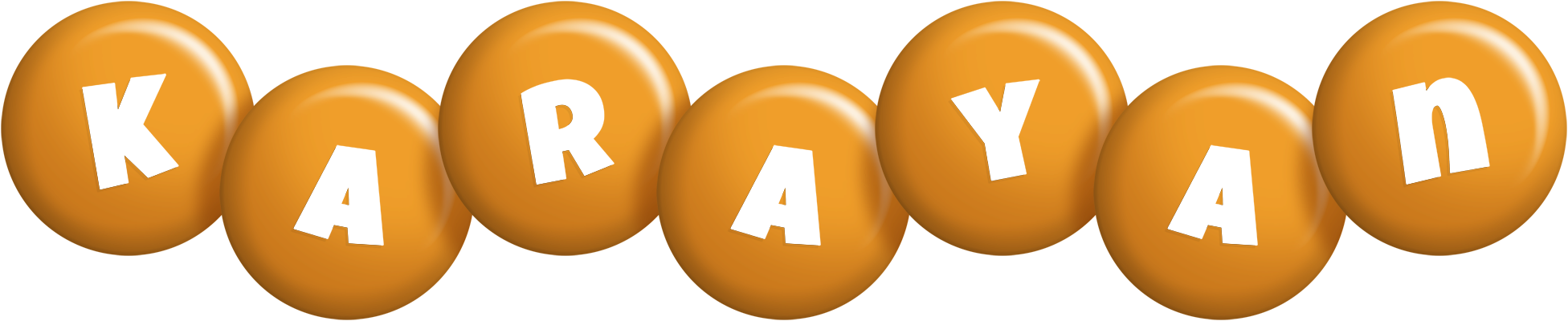 Karayan candy-orange logo