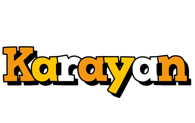 Karayan cartoon logo