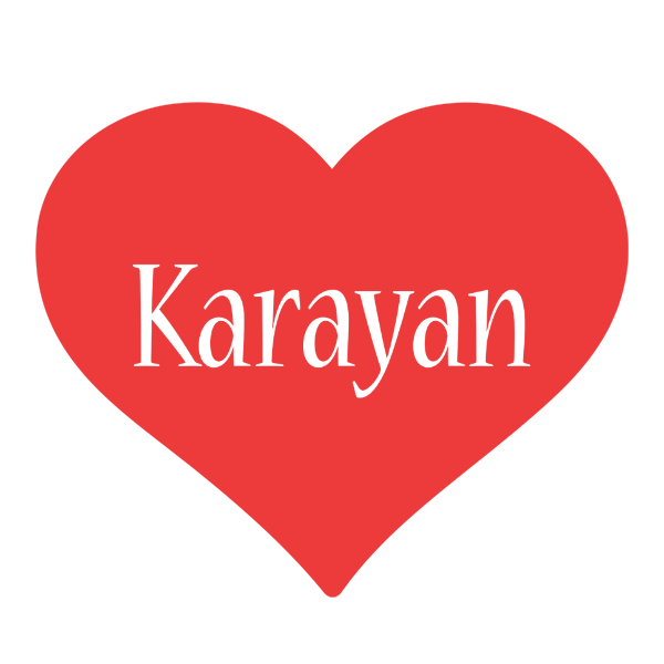 Karayan love logo