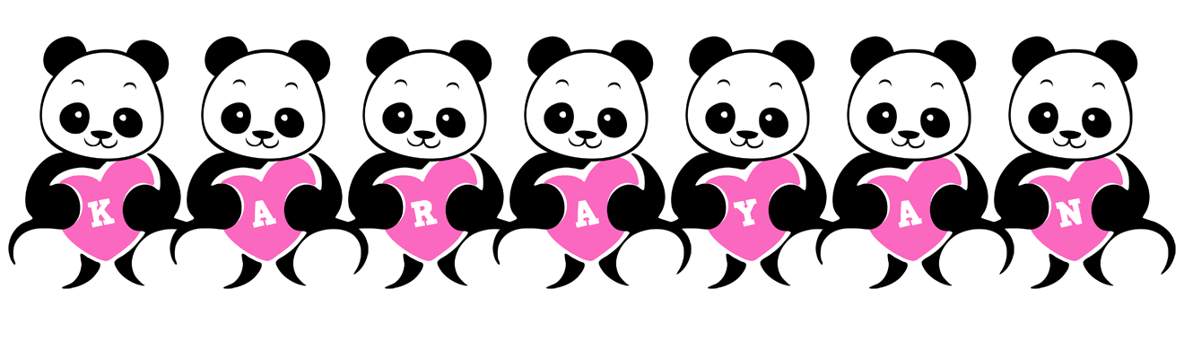 Karayan love-panda logo