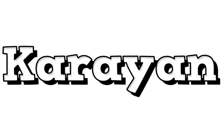 Karayan snowing logo