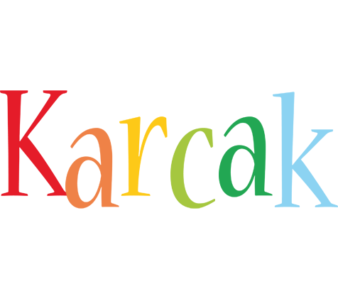 Karcak birthday logo