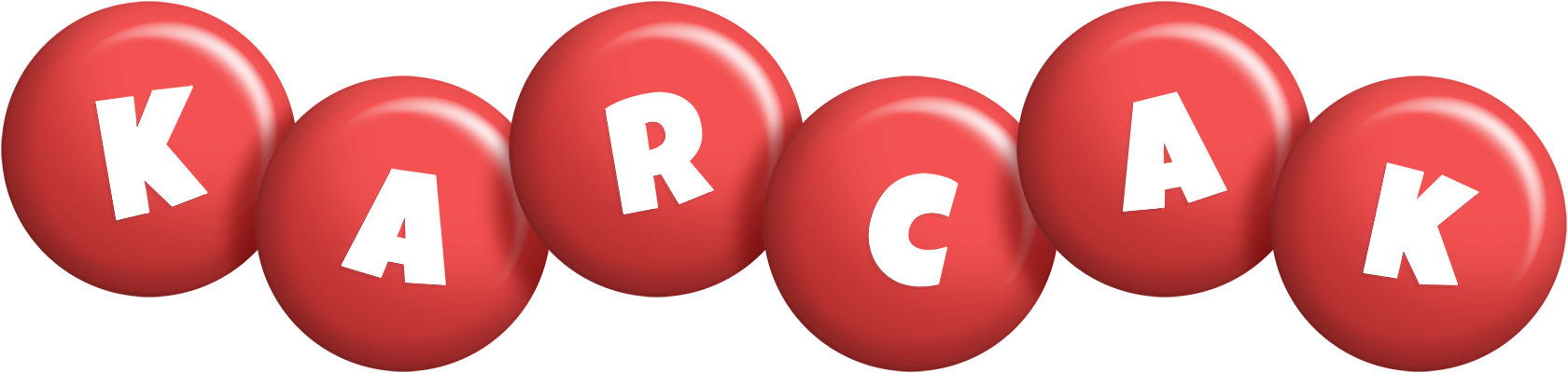 Karcak candy-red logo