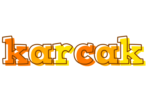 Karcak desert logo