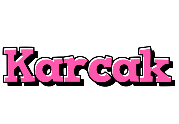 Karcak girlish logo