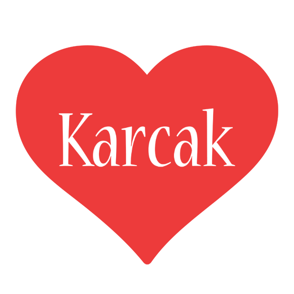 Karcak love logo