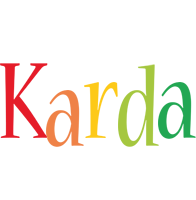 Karda birthday logo