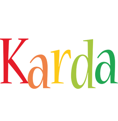 Karda birthday logo