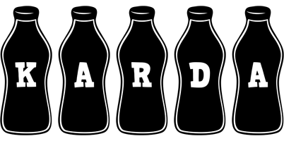 Karda bottle logo