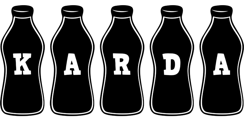 Karda bottle logo
