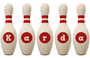 Karda bowling-pin logo