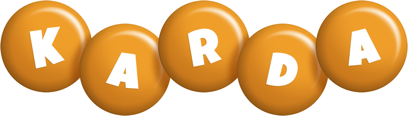 Karda candy-orange logo