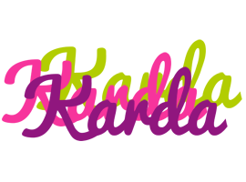 Karda flowers logo