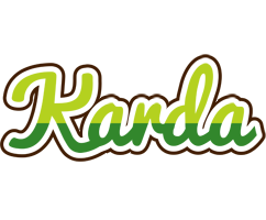 Karda golfing logo