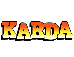 Karda sunset logo