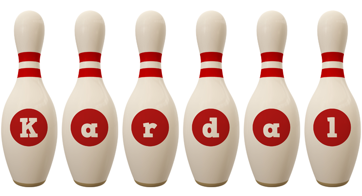Kardal bowling-pin logo