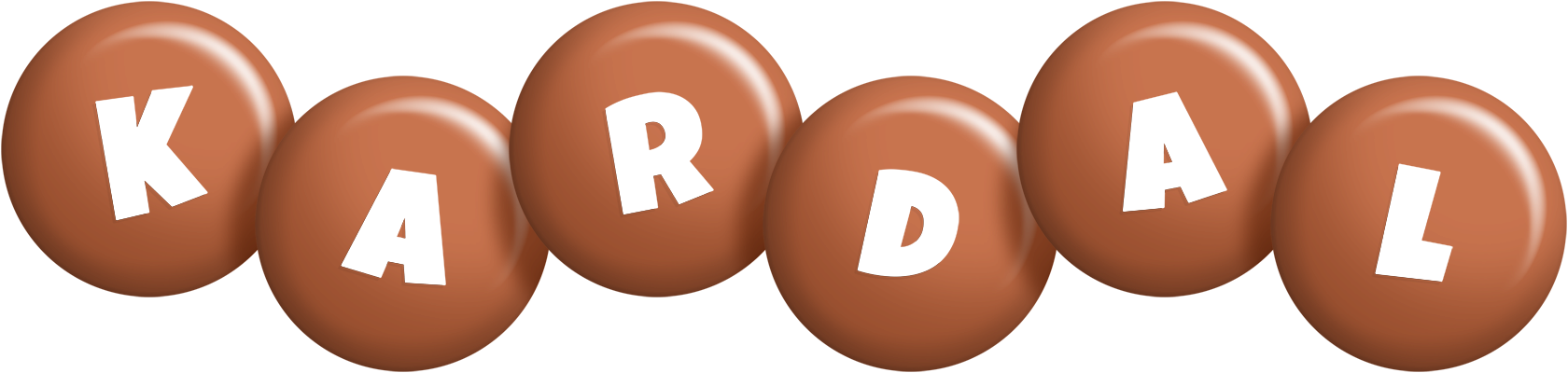 Kardal candy-brown logo