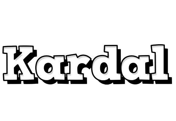 Kardal snowing logo