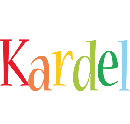 Kardel birthday logo