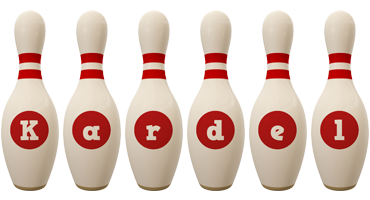 Kardel bowling-pin logo