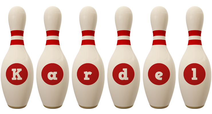 Kardel bowling-pin logo