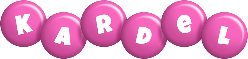 Kardel candy-pink logo