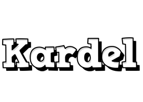 Kardel snowing logo