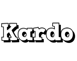 Kardo snowing logo