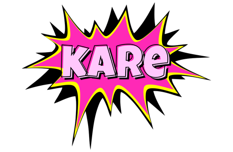 Kare badabing logo