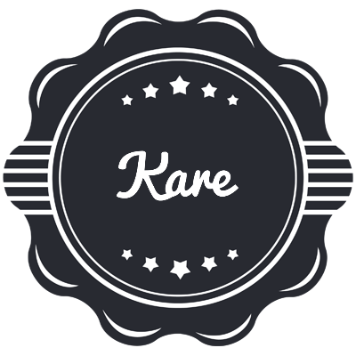 Kare badge logo