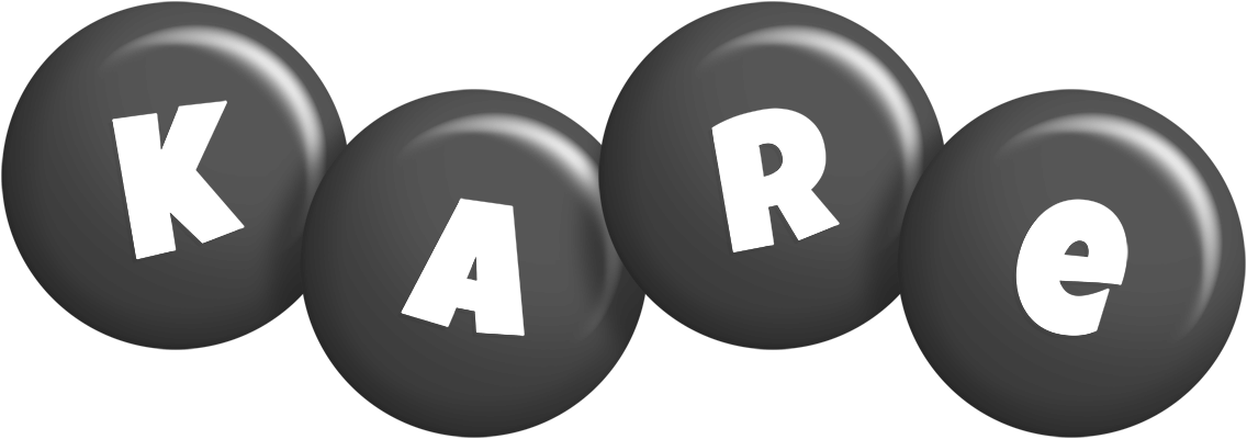 Kare candy-black logo