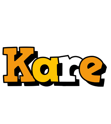 Kare cartoon logo