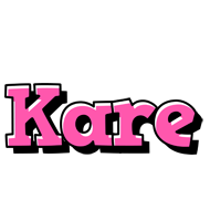 Kare girlish logo