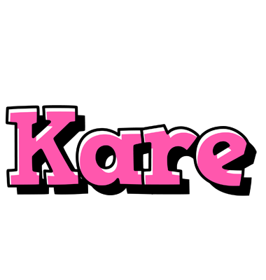 Kare girlish logo