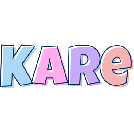 Kare pastel logo