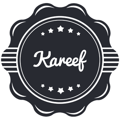 Kareef badge logo