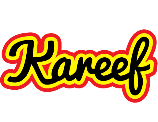 Kareef flaming logo