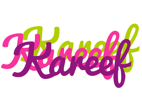 Kareef flowers logo