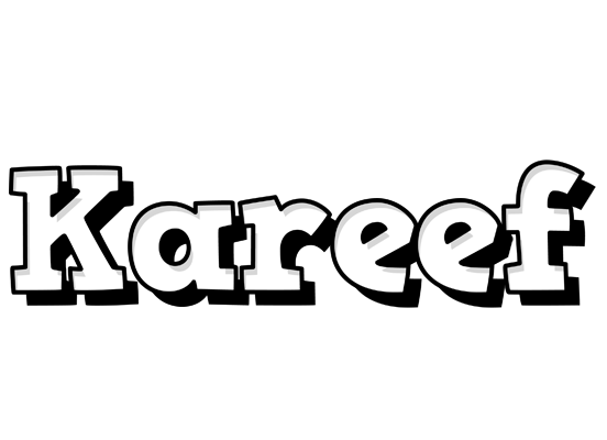 Kareef snowing logo
