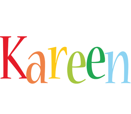 Kareen birthday logo