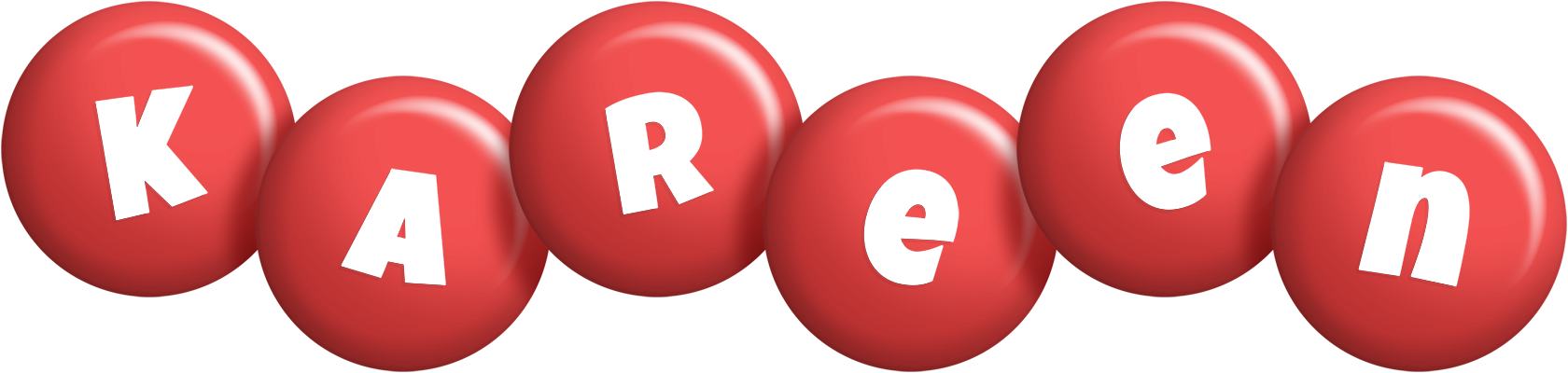 Kareen candy-red logo