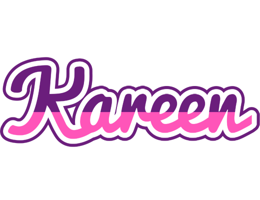Kareen cheerful logo